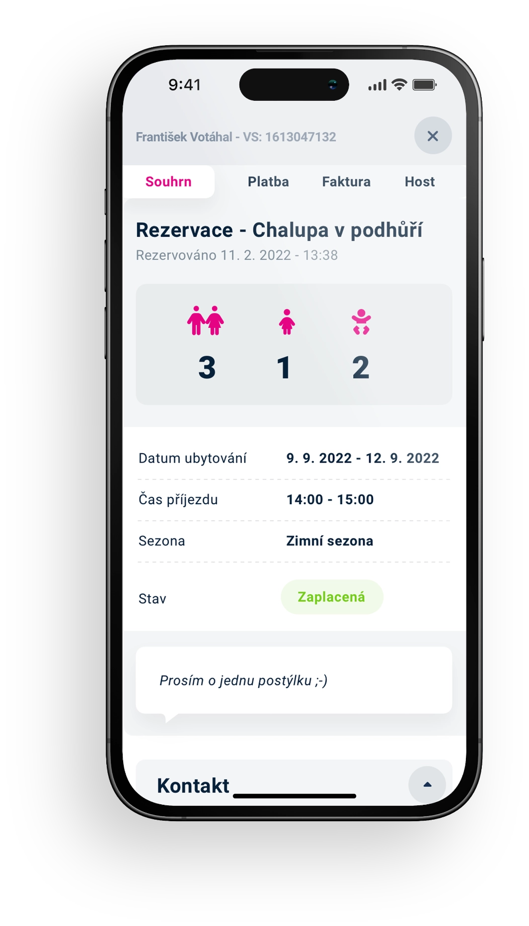 REZEO - Rezervační systém pro pronajímatele chat a chalup