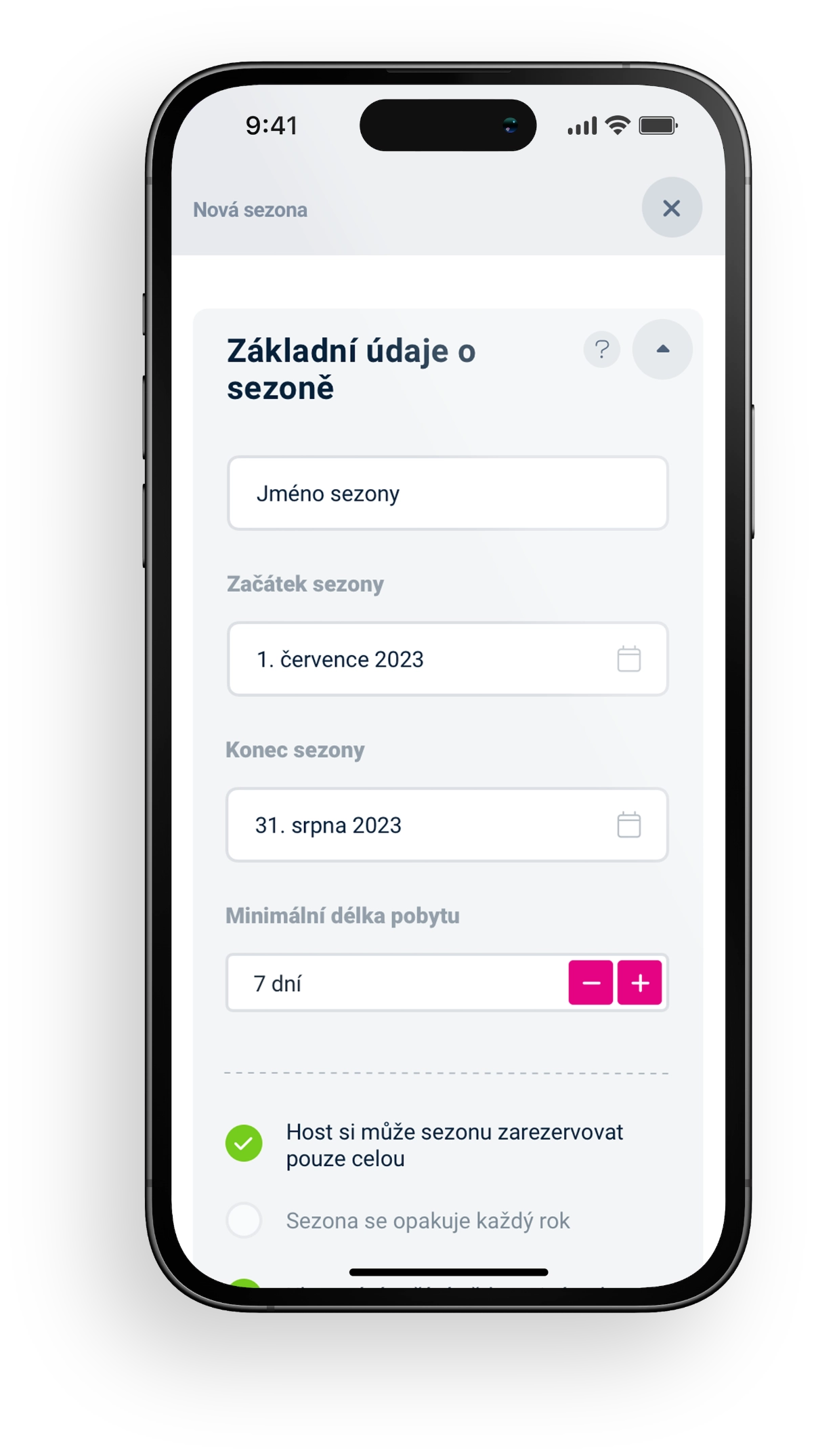 REZEO - Rezervační systém pro pronajímatele chat a chalup
