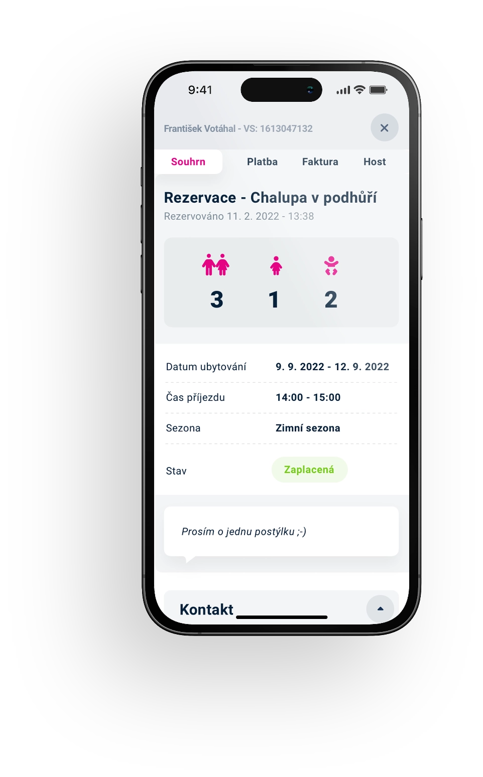 REZEO - Rezervační systém pro pronajímatele chat a chalup