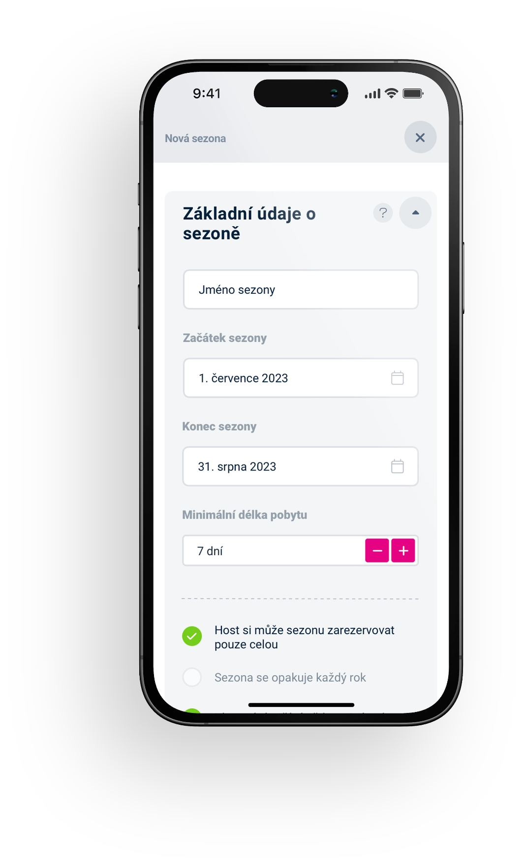 REZEO - Rezervační systém pro pronajímatele chat a chalup