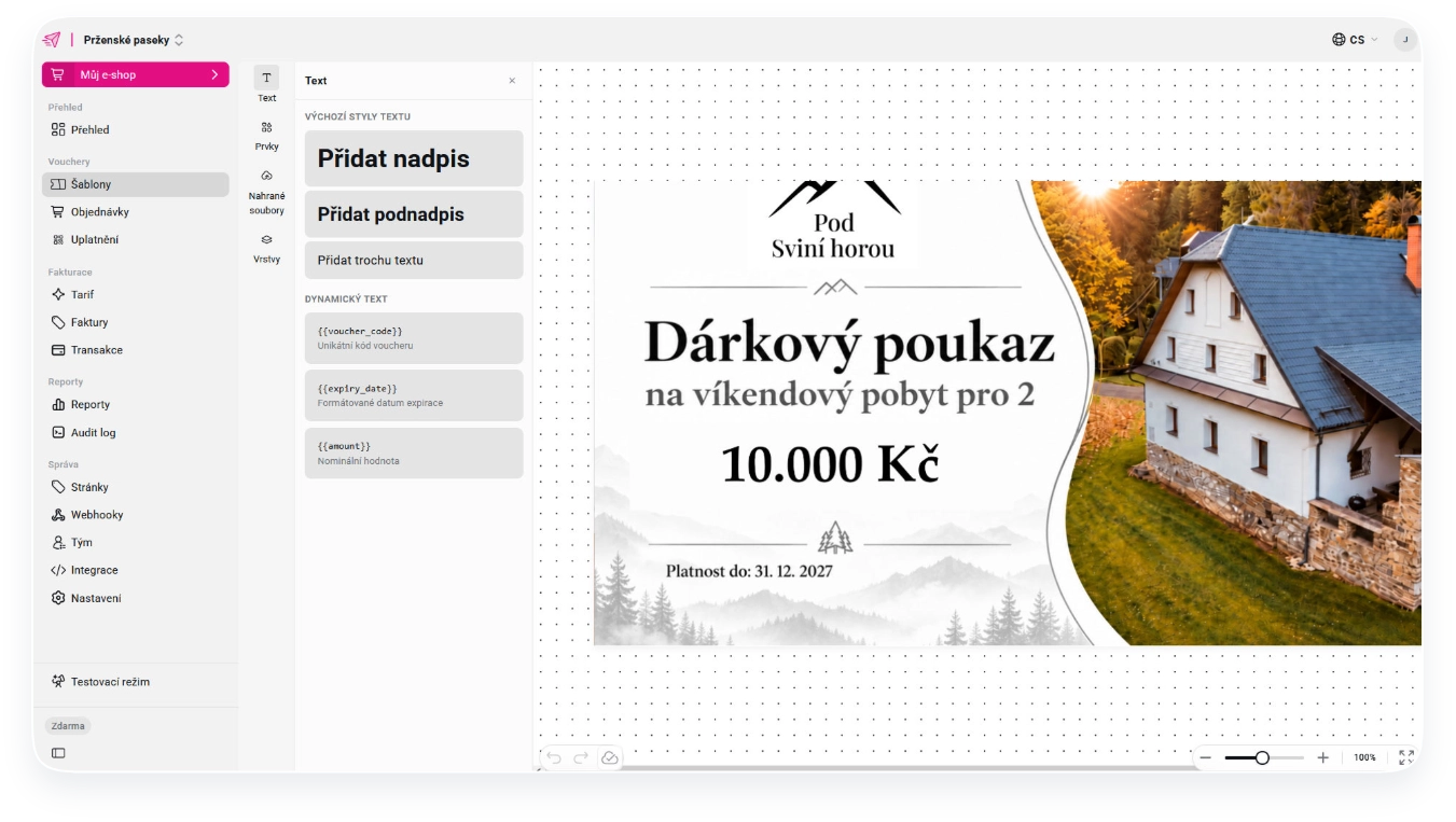 REZEO - Udělejte z vašeho webu mikro eshop