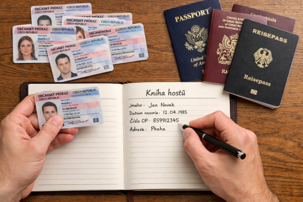 Konec přepisování dokladů. Čas ušetří elektronická kniha hostů