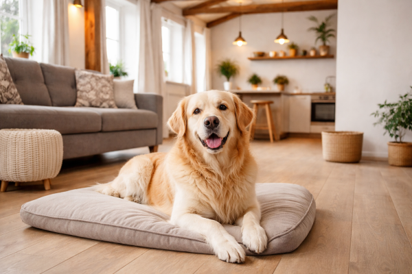 Pes v penzionu. Zničený gauč, nebo plný kalendář?