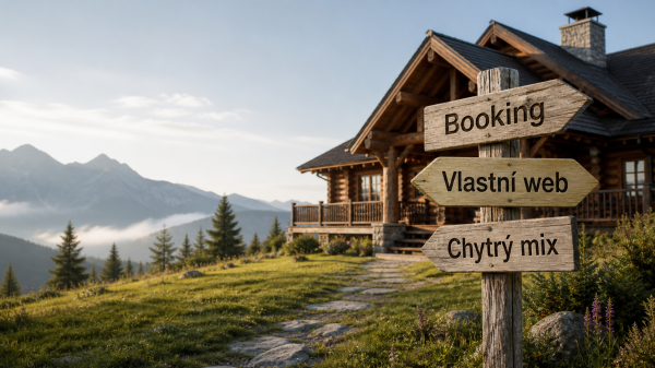 Booking, nebo vlastní web? Falešné dilema, které vás může stát zbytečné peníze