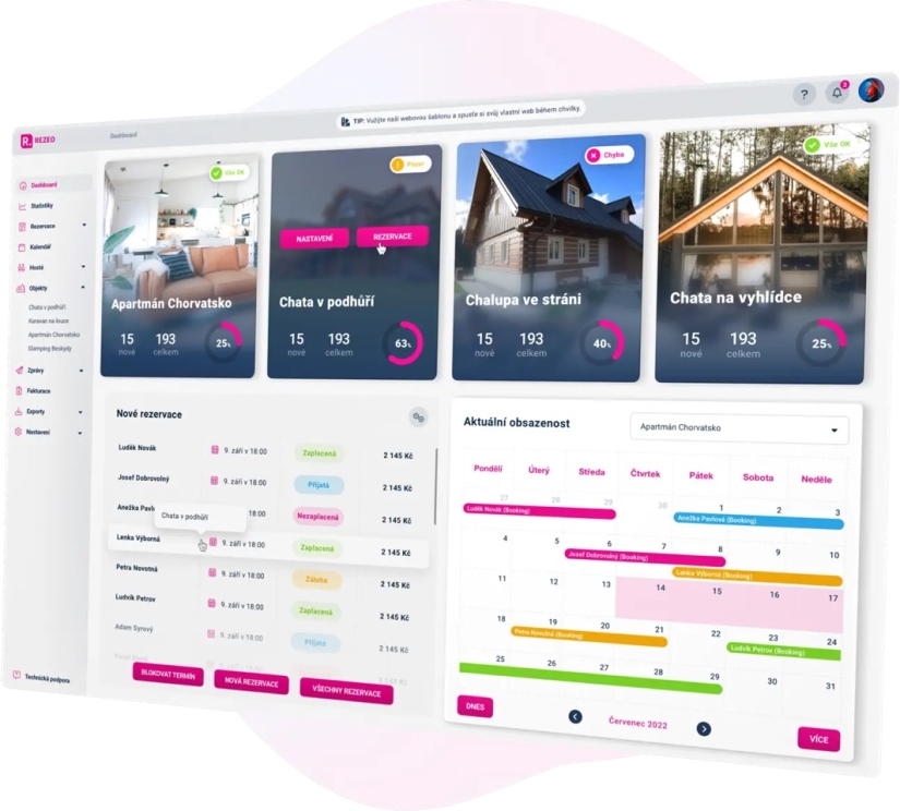 Nový rezervační systém REZEO 2.0 je tady!